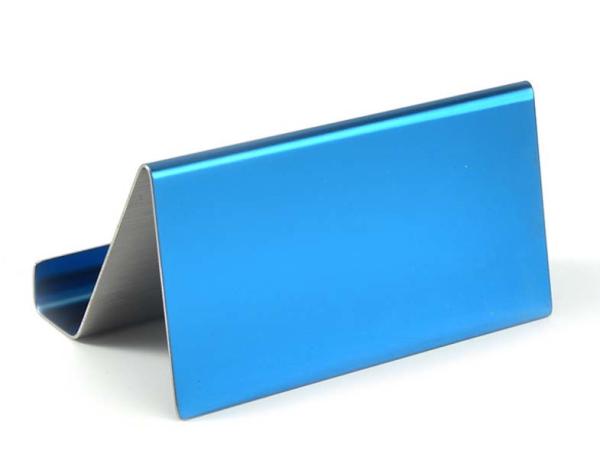 Low Quantity Custom Stainless Steel Name Card Stand Mobile Tray For Hotel and office stand desk tray   S/S.18/8