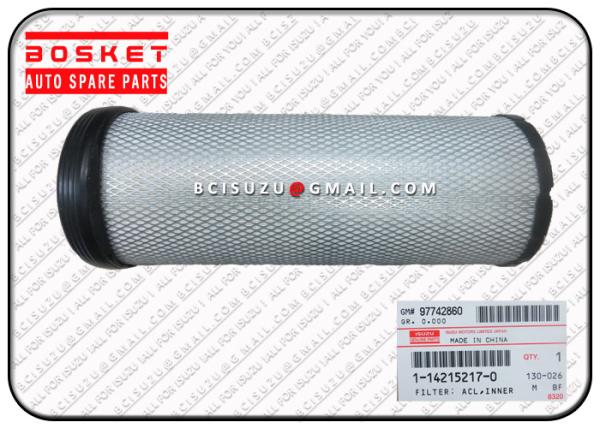 1-14215217-0 Isuzu filtre Cxz51k Cyz51k 6wf1 1142152170, filtre à air intérieur des véhicules à moteur
