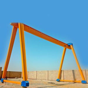 Marco móvil de Crane Industrial A del pórtico del alzamiento A5 al aire libre