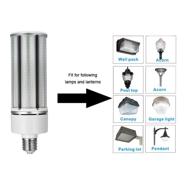 Cool White Waterproof E39 LED Corn Light 360 Degree 75w AC100-300V