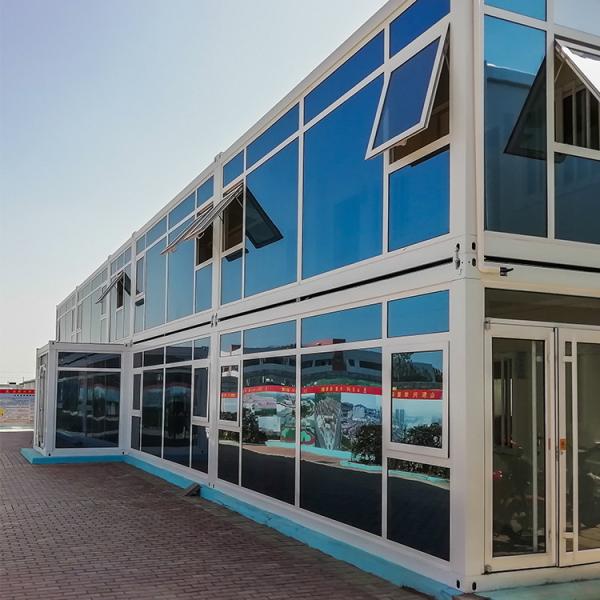 Modular Flat Pack Container Home Casa de contêiner personalizada de 20 pés com banheiro e baixo MOQ