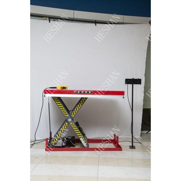 Table élévatrice hydraulique électrique de ciseaux de charge lourde du levage 5000kg en bois