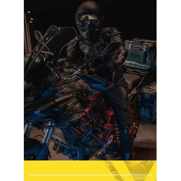 Equipo de protección ligero para conducción para protector deportivo 0.59KG NEGRO/NEGRO Y ROJO