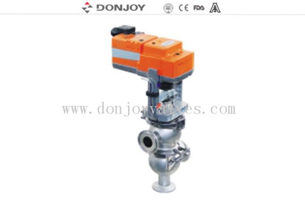 Válvula de inversão pneumática DN25-DN150 de Seat com cabeça de controle SS304/316L de Feeabck