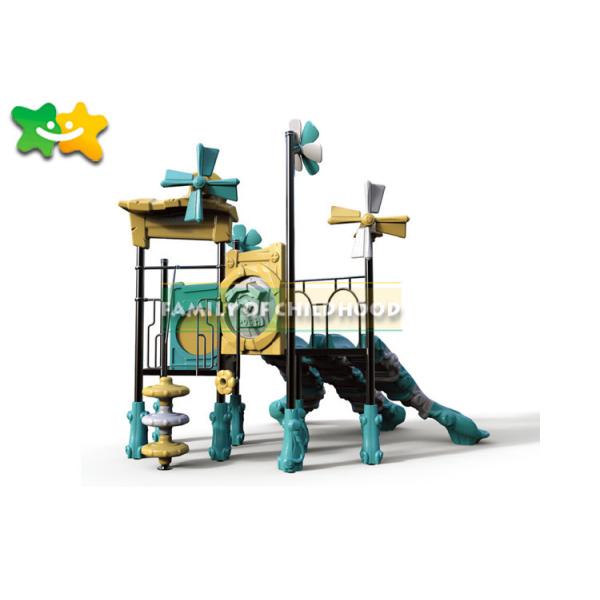 Jungle Style Outdoor Swing Slide Trampoline Jump Park Environmental Protection Long Service Life