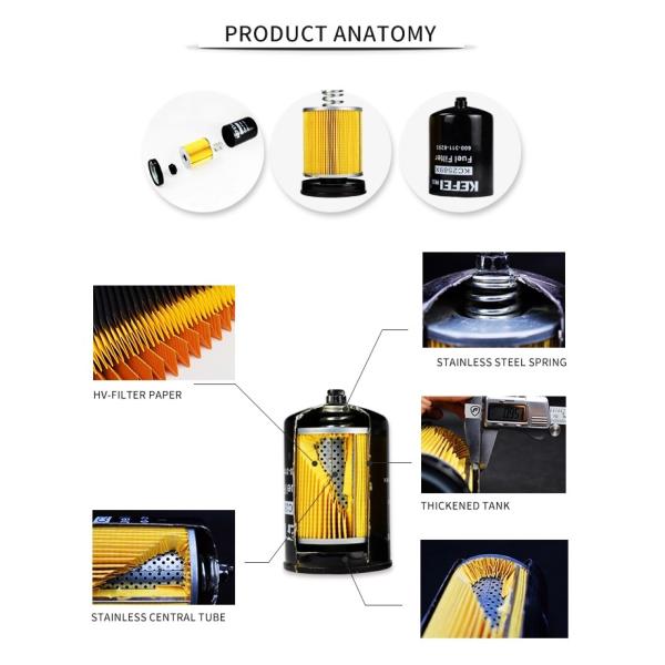 Центробежный масляный фильтр LF4006 тележки 610800070015  для экскаватора SO11503