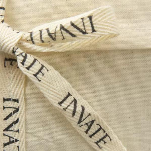 Recyclable Luxury Makeup Cosmetic Cotton Envelope Pouch With Tie Custom Logo Print Bag