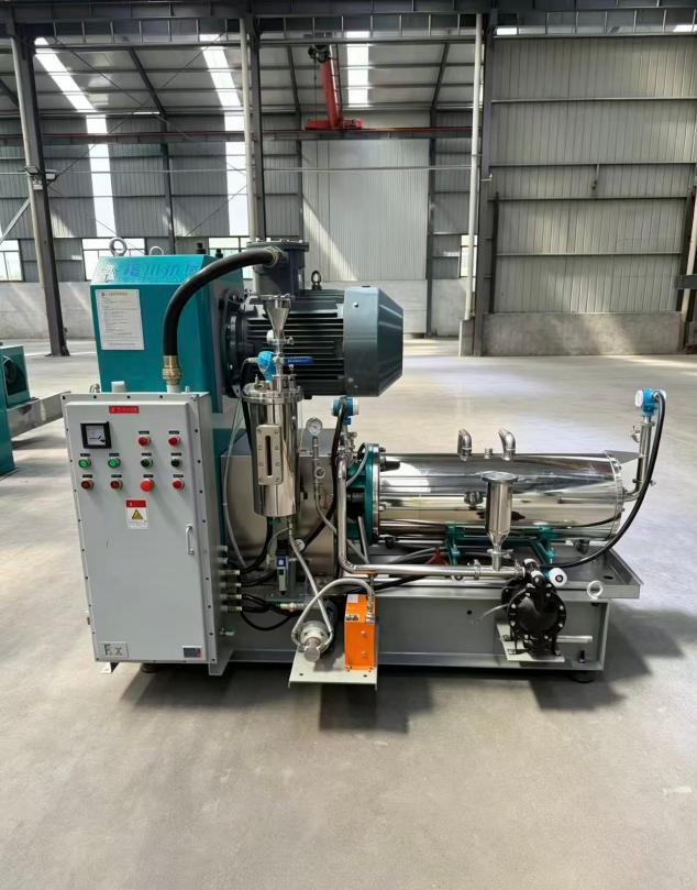 50L High-Flow Horizontal Sand Mill for Contamination-Free Grinding of Paints and Inks
