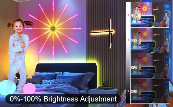 2.4G RF Remote Flexible Led Neon Strip App Control For Bedroom