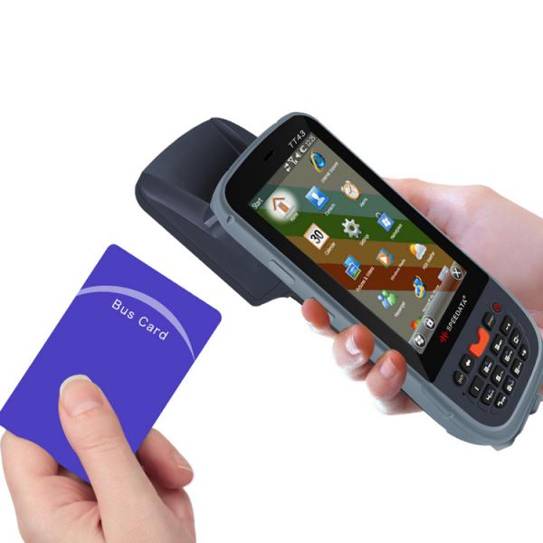 писатель читателя Rfid карточки обломока 3G WIFI GPRS Handheld с блоком развертки фингерпринта USB