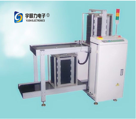 Multiple Speed Automatic Pcb Loader Machine , Touch Display Automatic Magazine Loader