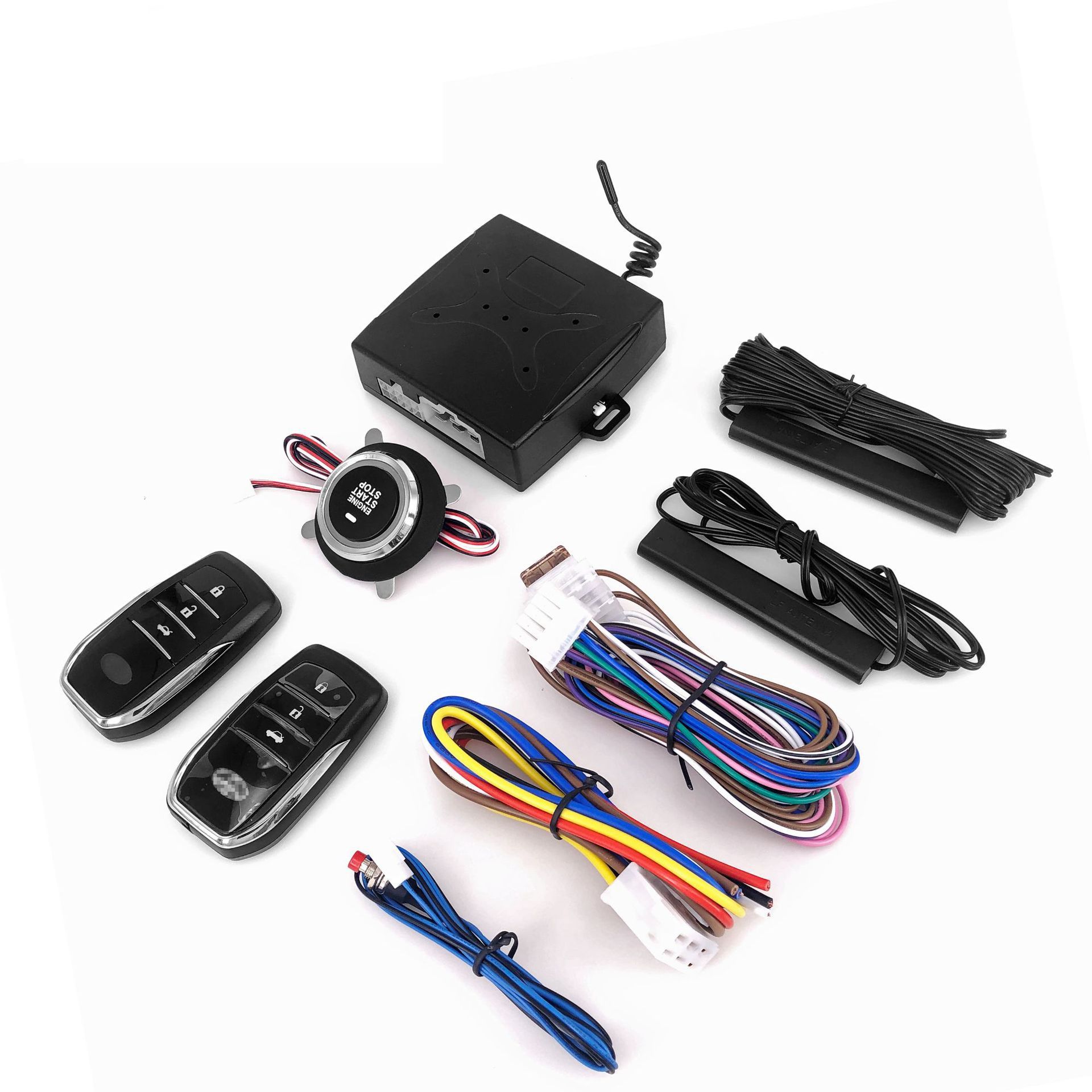 Factory Direct Supply New Car Remote Control One-Button Start PKE Keyless Entry Starter Assembly Preheating Anti-Theft Features