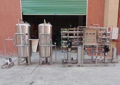 sistemas do purificador da água da osmose do abastecimento de água do Ro 2Tph/tanque de aço inoxidável totalmente automático do tratamento da água para beber