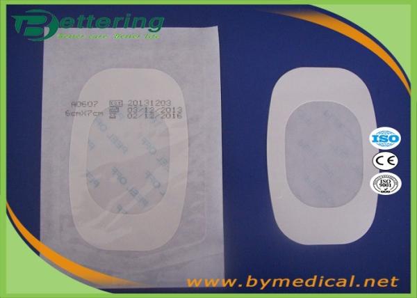 IV Cannula Polyurethane Film Dressing , Transparent Film Dressing For Pressure Ulcers