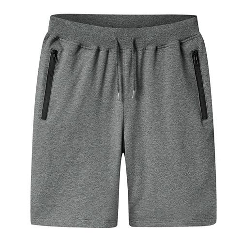 Summer Sports Shorts Men's Capris Loose Large Cotton Knitted Pants elastic thin