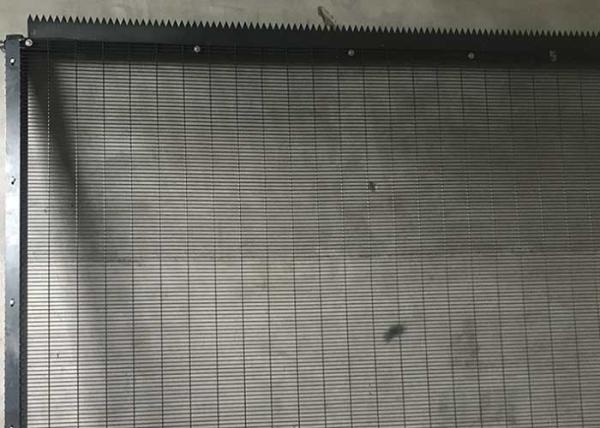 O PVC galvanizado revestiu a anti segurança da escalada que cerca 2M Width