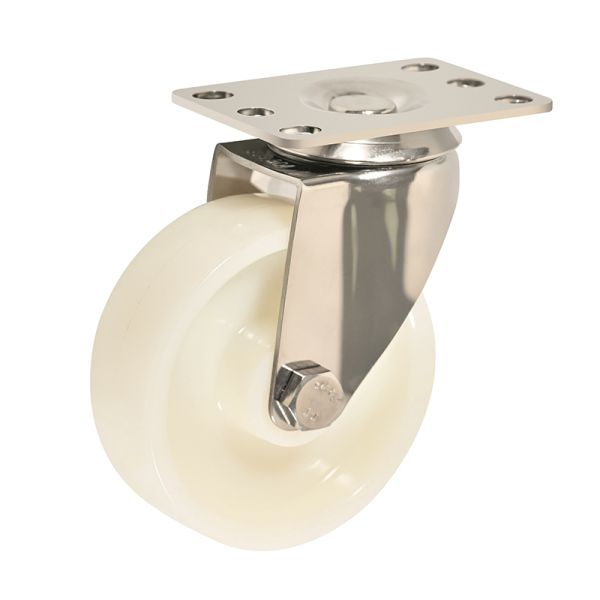 Heavy-Duty Stainless Steel PA Nylon Industrial Caster Wheel for High Strength and Wear Resistance
