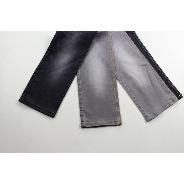 Оптовая и высококачественная 9,4 унции темно-серые джинсы джинсовая ткань