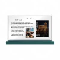 Modèle d'affichage OLED transparent de 30 pouces avec couture intégrée, taille personnalisable, faible consommation d'énergie