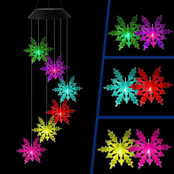 Led Indoor Hummingbird Home Decor Solar Wind Chimes Light with Customizable Options