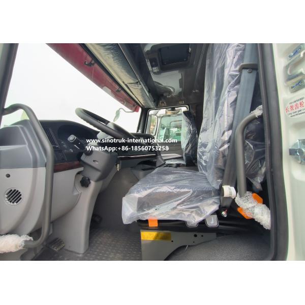 Sinotruk Howo Tractor Truck Lhd 10Wheels 400Hp 6 × 4 HW76 White