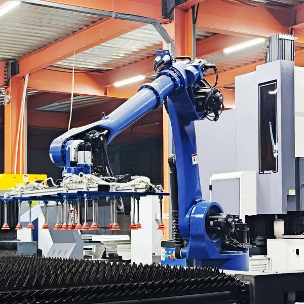 Automatic Loading and Unloading System for Sheet Metal Production