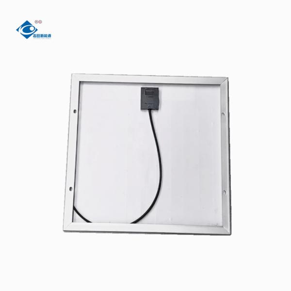 15W 18V Glass Laminated Photovoltaic Solar Panels ZW-15W-18V-M Mono Transparent Solar Panels Charger