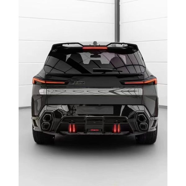 For BMW XM Carbon Fiber Body Kit XM Upgrade LD-style Carbon Fiber Front Lip Diffuser, Spoiler Wheel Arch