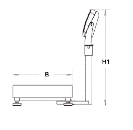 PF Series Portable Bench Scales: Compact and Durable for On-the-Go Weighing