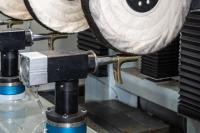 Machine de polonais programmable de commande numérique par ordinateur de roue de polissage pour le finissage extérieur