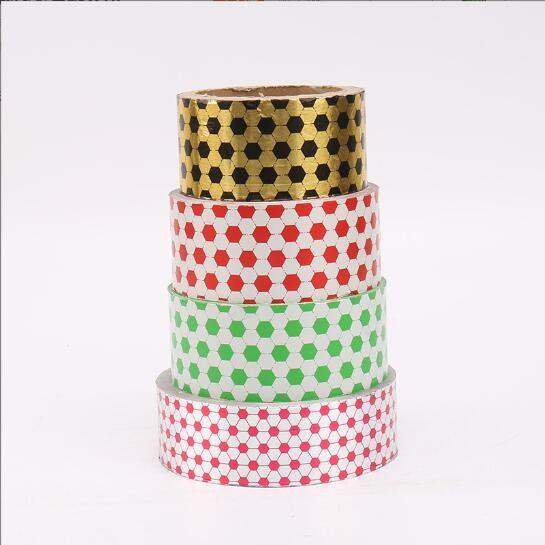 Customized Golden And  Colored Printed Aluminum Foil For Candy Package Or Chocolate Package In Sheet/on Roll