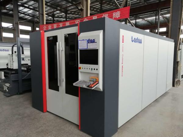 High Accuracy Brass Laser Sheet Cutting Machine Easy Operation Laser Aluminum Cutter