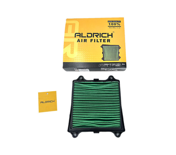 Pulsar NS200 Air Filter, High-Flow Metal Mesh Motorcycle Intake Cleaner for Bajaj 200NS