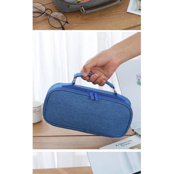 Мешок карандаша емкости случая карандаша Оксфорда OEM большой большой для предназначенных для подростков девушек мальчиков обучает студентов