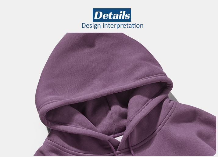 100% хлопок упрощает Hoodie пуловера ватки представления Unisex Hoodies равнины слишком большой микро- для женщин