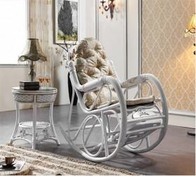 Rattan Wood White Color Series 06