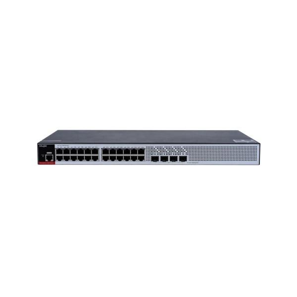 Ruijie Switch RG-S2910-24GT4XS-L 24 puertos Gigabit + 4x10G SFP + VSU Virtualización de seguridad avanzada capa 3 Switch administrado