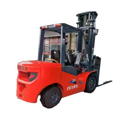 Heavy Duty 3.5 Ton Diesel New Forklift 3m Lifting Height Original Paint Non Renovated