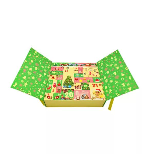 Custom Luxury Christmas Gift Advent Calendar Box Mystery Blind Boxes