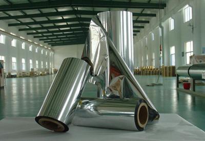 Thickness 0.009-0.03 mm Jumbo Roll Industrial Aluminum Foil For Wrapping Materials