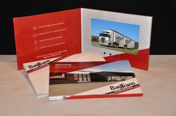TFT HD Screen business cards and brochures Pocket Style For Presentation , Ceremony
