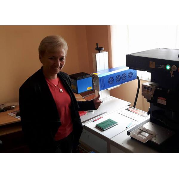 Galvo CO2 30W Laser Engraving Machine / CO2 Laser Marker For Engraving Wood Acrylic