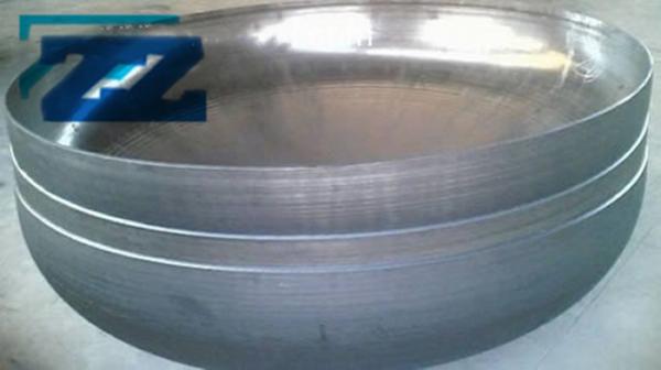 ASTM A234 WP22 Steel Pipe End Caps , Alloy Steel DN350 Sch 80 Butt Weld Cap