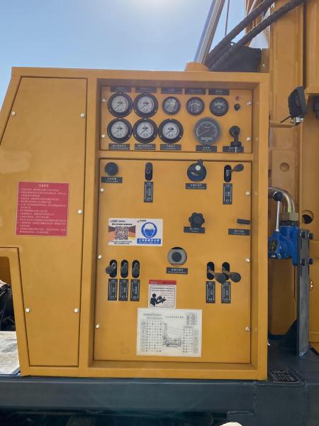 High Frequency 97KW Crawler Water Well Drilling Rig 400m Deep Well Drilling Rig