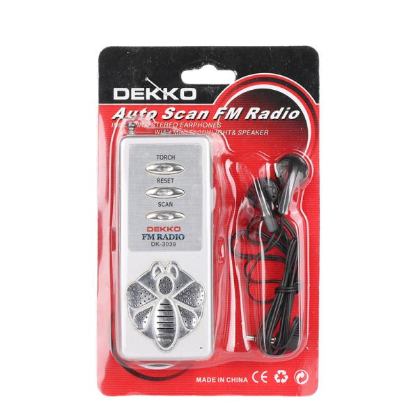 88-108 MHz Suporte Mini Pocket Radio OEM Auto Scan Rádio de Frequência FM