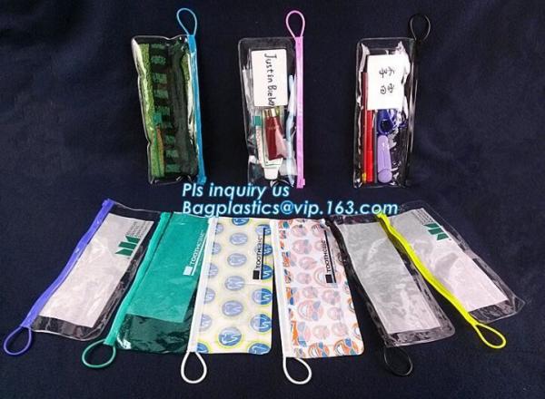 Colorful Slider Bag Plastic Packaging Bag For Card Bag, Frosted Plastic EVA Garment Packing Bag Suit Clothes Bags With z
