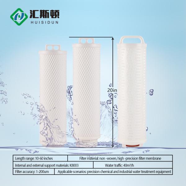 High Folding PP Cartridge for Water Filtration and Removing Impurities in Market