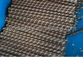 Function Baking Food Production 60 kgs/h Filled Wafer Roll Making Machine Snack Egg Roll Machine