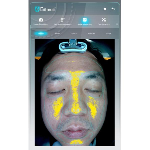 2023 Skin Analyzer 3D Intelligence Facial Skin Analyzer System Scanner Testing Skin Analyzer System