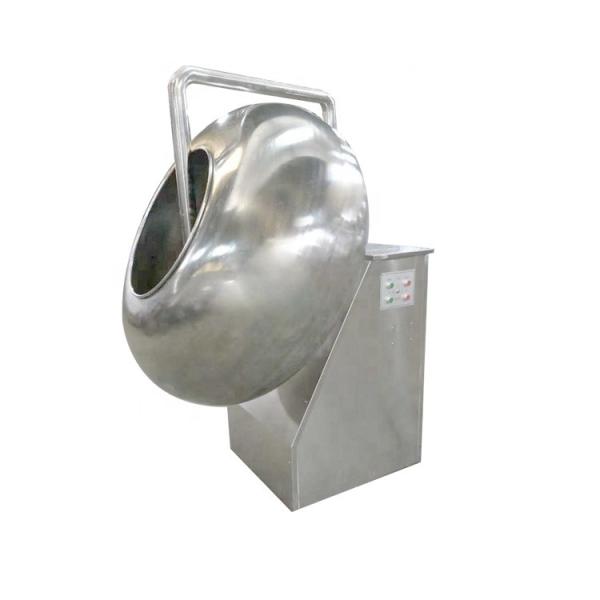 New efficient peanut dragee coater chocolate almond coating machinery